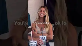 Tequila instead of water prank 😂😂