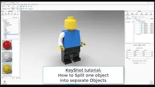 How to Split one object into separate Objects