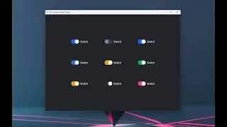 Custom QML Switch With Style | Qt Quick Custom Switch  | QML Switch