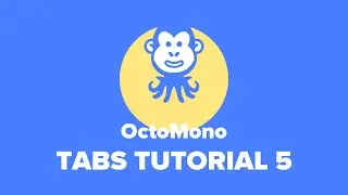 Weebly tabs - title layout - tutorial 5 - OctoMono