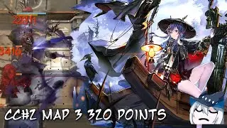 [Arknights] CC#2 Rotation Map 3: Fortified Pass 320 Points Run 4 OPs
