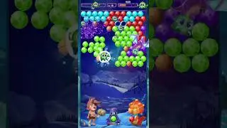 Bubble Dino Prehistoric gameplay portrait 12 seconds #games #dinosaurshooter #gaming