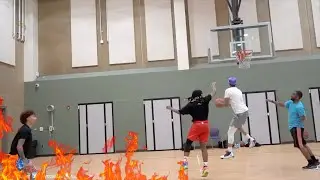 2V2 FlightReacts & Gio Wise Against 2 AAU Players!