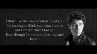 Nick Jonas ft. Tinashe - Jealous (Remix) (Lyrics Video)