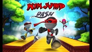ЛУЧШИЙ Раннер на Андроид! Ninjump Dash - Интересная игра про Ниндзя на Андроид. Ninja android.