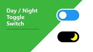 Day And Night Toggle Switch Using Only HTML And CSS - 1