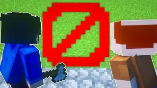 Minecraft But you CANT Touch Green!
