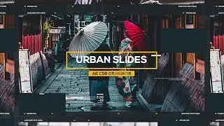 Urban Slides | After Effects Template | Openers