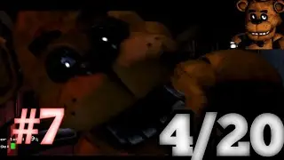 Five Nights At Freddy 1 || Gameplay || #7|| GamePlayWithMe || 