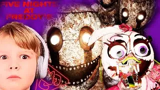 ФНАФ 9 БОСС ЧИКА И КОШМАРНЫЕ АНИМАТРОНИКИ В ПОДЗЕМКЕ FNAF SECURITY BREACH / серия 12