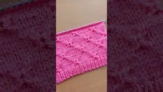 Чудесный узор спицами для детского платья, пледа , туники.