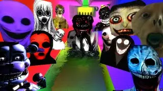 Horror Nextbots Family Chase me compilation Gmod