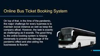Bus Ticket Booking System | Online Ticket Booking System I Online Reservation System