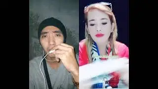 fokus mulut tante sedang isap penis