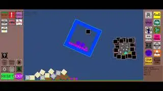 playing Omega sandbox - rocking Cube
