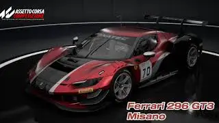ACC Setup Guide: Ferrari 296 GT3 Stable Race Setup - Misano