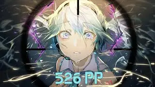 osu! FC on ⭐7.55 HIBANA feat. Hatsune Miku/ 526pp