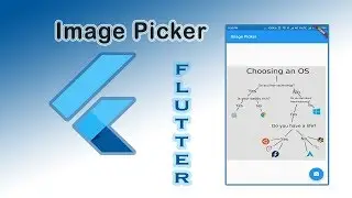 Flutter : Image Picker | Load image from the camera | Load Image from Gallery