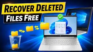 How To Recover Permanently Deleted Files & Folders in Windows 10 / 11 | FREE DATA RECOVERY SOFTWARE