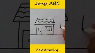 Landscape Drawing And Colouring For Kids
