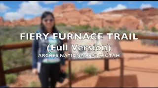 Fiery Furnace Hike | Arches National Park | 12 Challenges (Full version with GoPro) | CEE