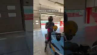 Do you prefer Motorsports or football 🏍️⚽️ #moto #trickshot #football #soccer