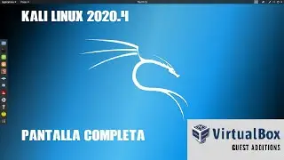 Kali linux pantalla completa VirtualBox