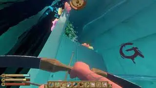 dive under water