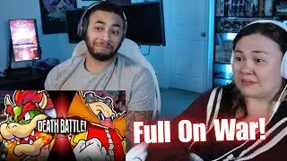 OtakuCouple Reacts to Bowser VS Eggman (Mario VS Sonic) | DEATH BATTLE!