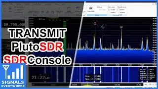 SDR Console v3 Transmitting With PlutoSDR