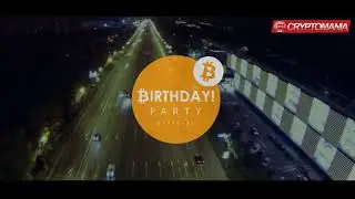 🎁 🎤 Приглашение на официальный День Рождения БИТКОНА 3 января 2018 | CRYPTOMANIA