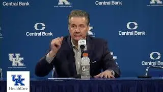 Live Now - Coach Calipari - Georgia Postgame Press Conference Presented by UKHealthcare