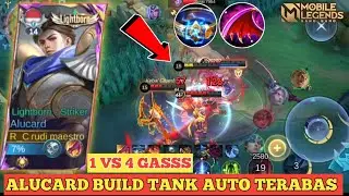 ALUCARD BUILD TANK NEW UPDATE‼️DIKEROYOK GA MATI2 MASE|MOBILE LEGENDS