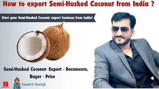How To Start Semi Husked Coconut Export In India Best Product For Export Import Business From India