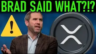 🚨BREAKING🚨HUGE WARNING ISSUED BY XRP RIPPLE'S BRAD GARLINGHOUSE
