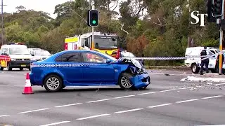 Multiple injured in a stabbing and car crash in Sydney