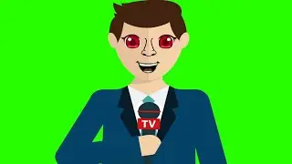 News Reporter green screen,News Channel green screen,