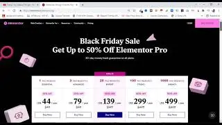 Elementor Pro Black Friday Sale 2021 Renewing My Expert Plan 1000 Websites Licenses - Up to 50% OFF