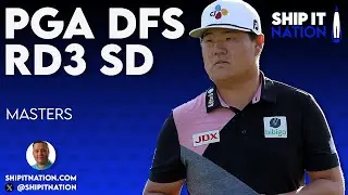 PGA Round 3 Showdown | April 12, 2025 | DraftKings DFS Picks, Plays and Process