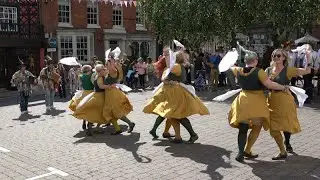 Abba "Dancing Queen" Lady Morris Dancers (mainly) Morris Mashup