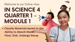SCIENCE 4 | QUARTER 1 | MODULE 1