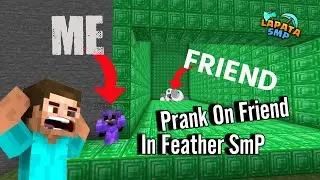 How I Put My Friend In Deadlist Trap + Prank In Feather Smp || @NizGamer