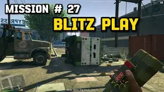 GTA 5 Mission # 27 BLITZ PLAY Gameplay Walkthrough PC