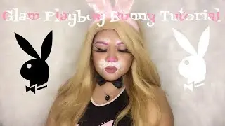 🐰GLAM PLAYBOY BUNNY HALLOWEEN TUTORIAL