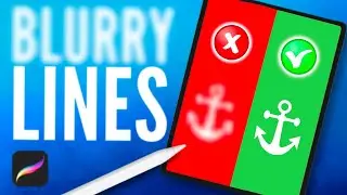 Why Are My Lines Pixelated in Procreate? // 2 Tips to Avoid Blurry Edges!