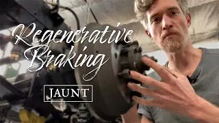 Regen braking has nothing to do with brakes || Electric Land Rover Conversion