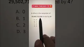 Division Remainder