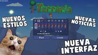 ASÍ SERA LA NUEVA INTERFAZ de Terraria 1.4.5 | Se VIENE ALGO GRANDE!!!