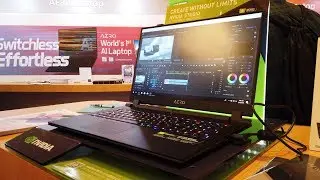 GIGABYTE Aorus Nvidia RTX Studio Ready Laptops - Computex 2019