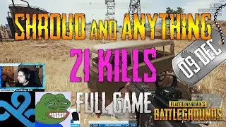 PUBG | Shroud and anythiNG | 21 Kills